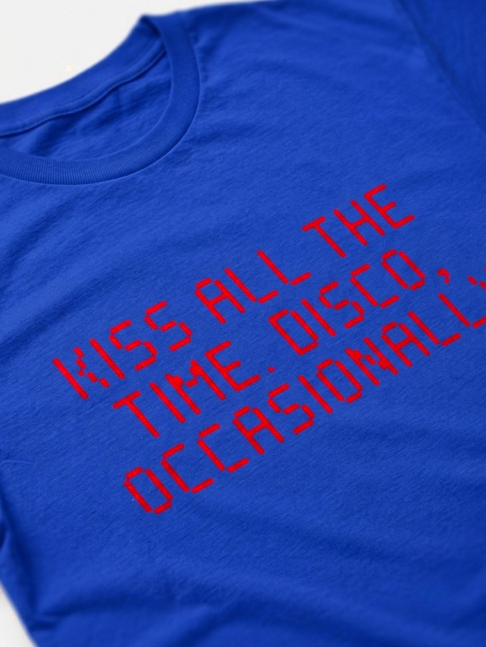Kiss All The Time Disco Occasionally Graphic Tee Unisex Shirt for Harry Fans - Picture 2 of 3
